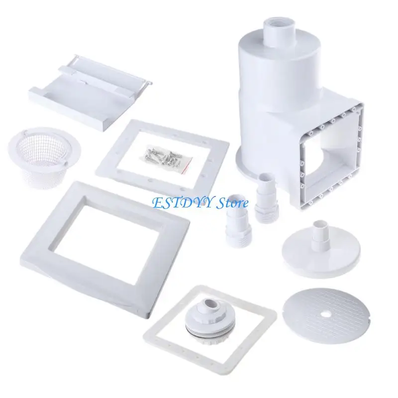 G6DE Above Ground Pool Skimmer Kits for Effective Debris Removal and Enhanced Swimming Experience Easy to Install Skimmer