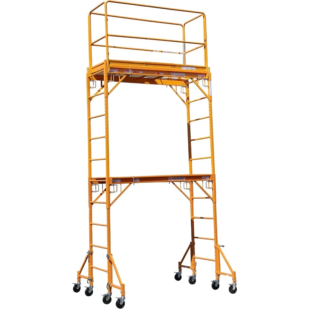 Multipurpose Maxi Square Baker Style Scaffold Tower with Improved Clamp on 18