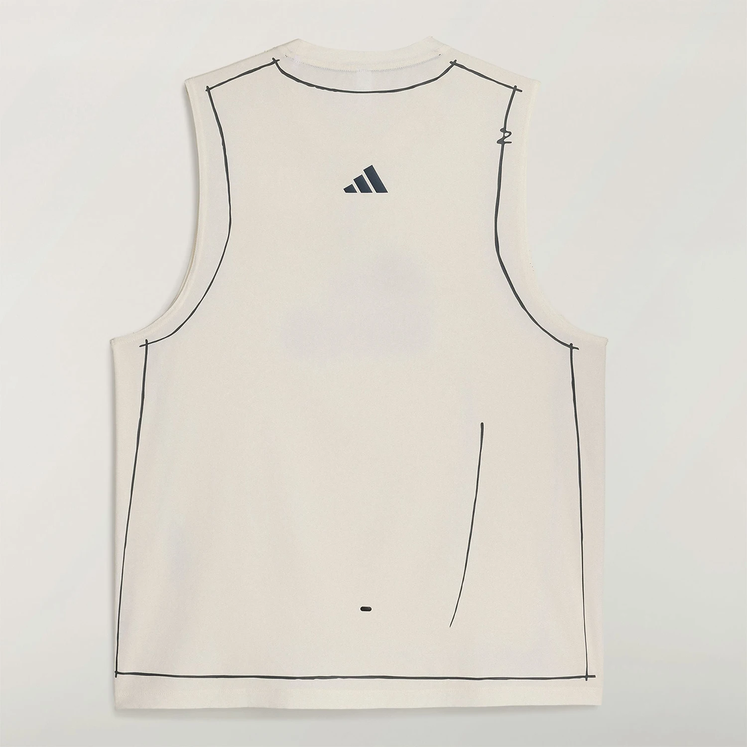 Adidas genuine summer men's running round neck classic comfortable vest T-shirt KT0775