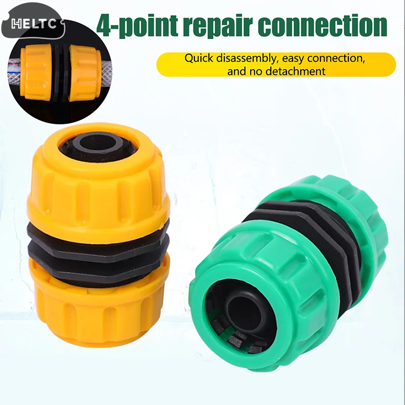 Garden Watering Hose Plastic Quick Connector Double Male Coupling Joint Adapter Extender
