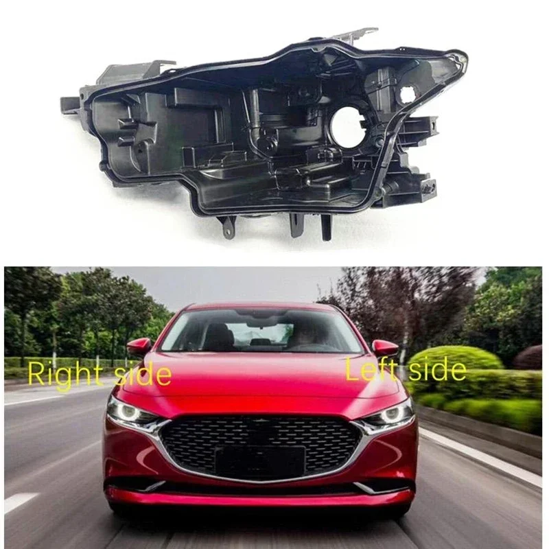 Headlight Base for Mazda 3 Axela 2019 2020 2021 2022 Headlamp House Car Rear Base Front Auto Headlight Back House