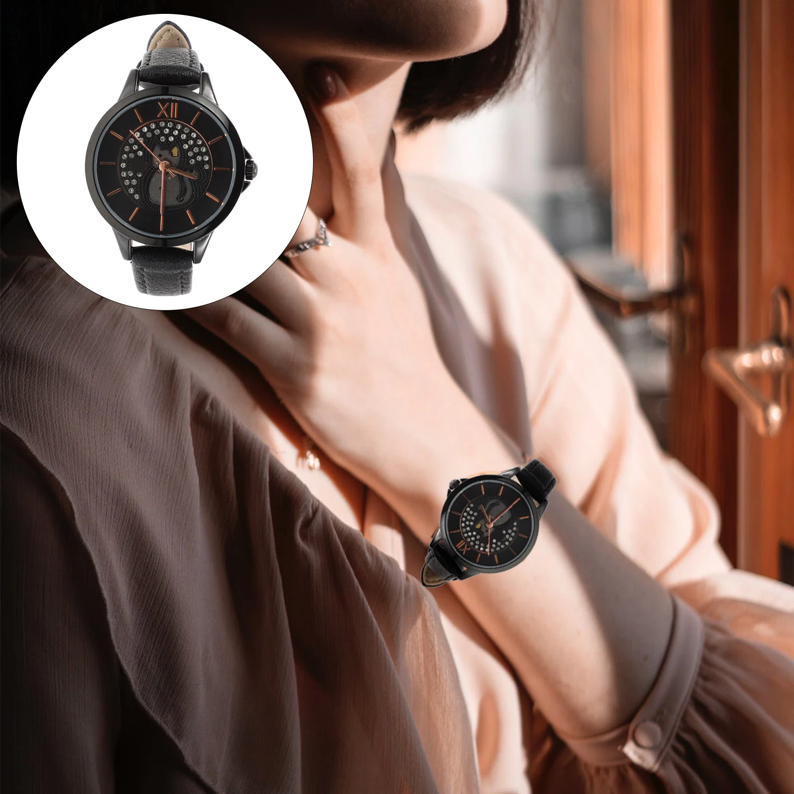 Часы с рисунком котенка, женские наручные часы из закаленного стекла, женские кварцевые часы для девочек, женские часы для свиданий