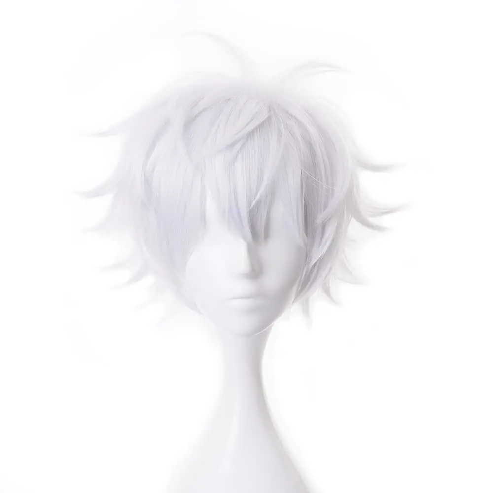 

Gojo Satoru Wig Anime Cosplay Jujutsu Kaisen Cosplay Jujutsu Kaisen Gojo Satoru Costume synthetic Wig Halloween