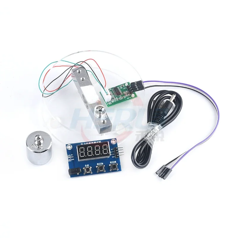 HX711 module + Pressure sensor package Load cell Electronic scale module 5/10KG