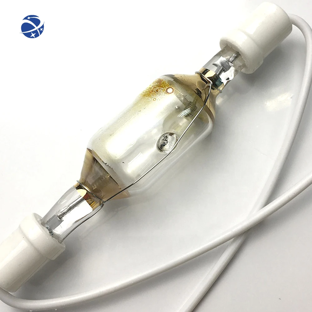 800W 120mm UV plate burning lamp customized quartz metal halide lamp