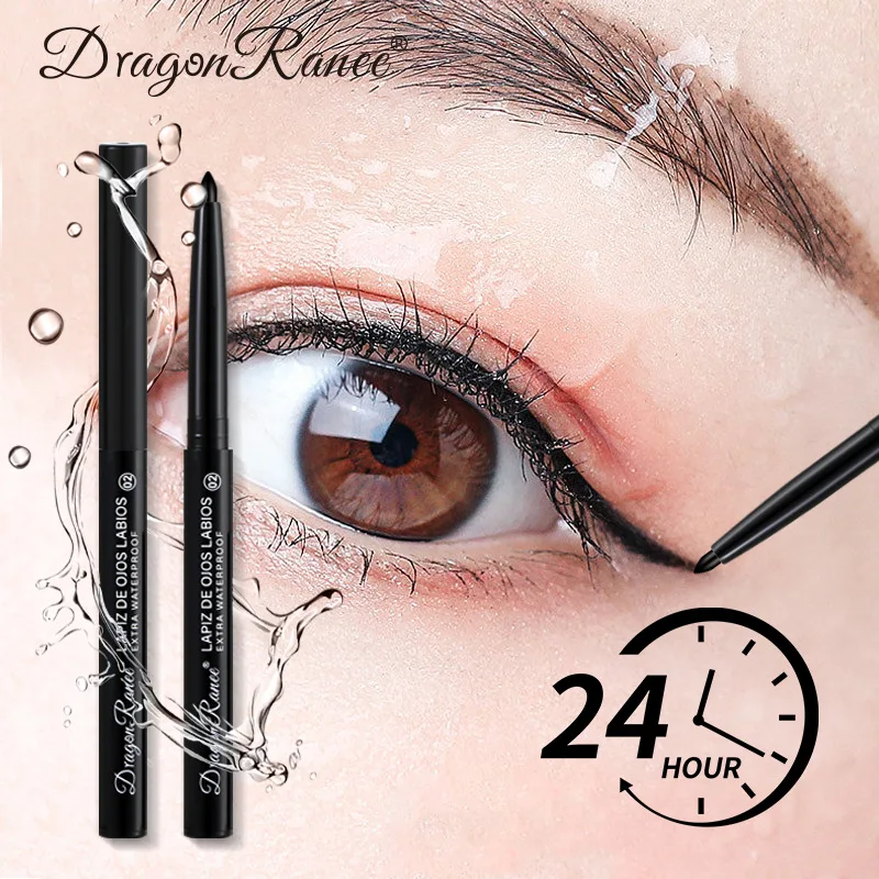 3 Farben matte farbige Eyeliner-Stifte, schnell trocknender schwarzer Eyeliner-Gelstift, nicht verschmierend, weiße flüssige Eyeliner-Stifte, Make-up