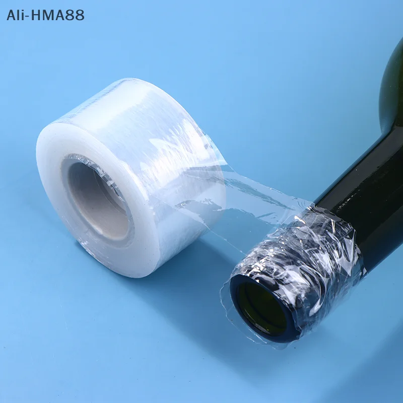 (YY)2025 1 قطعة 3/6/8 سنتيمتر مانعة للتسرب لمط النبيذ/زجاجة الخمور ختم مكافحة التبخر مكافحة الشيخوخة فيلم أبيض للتخزين الآمن