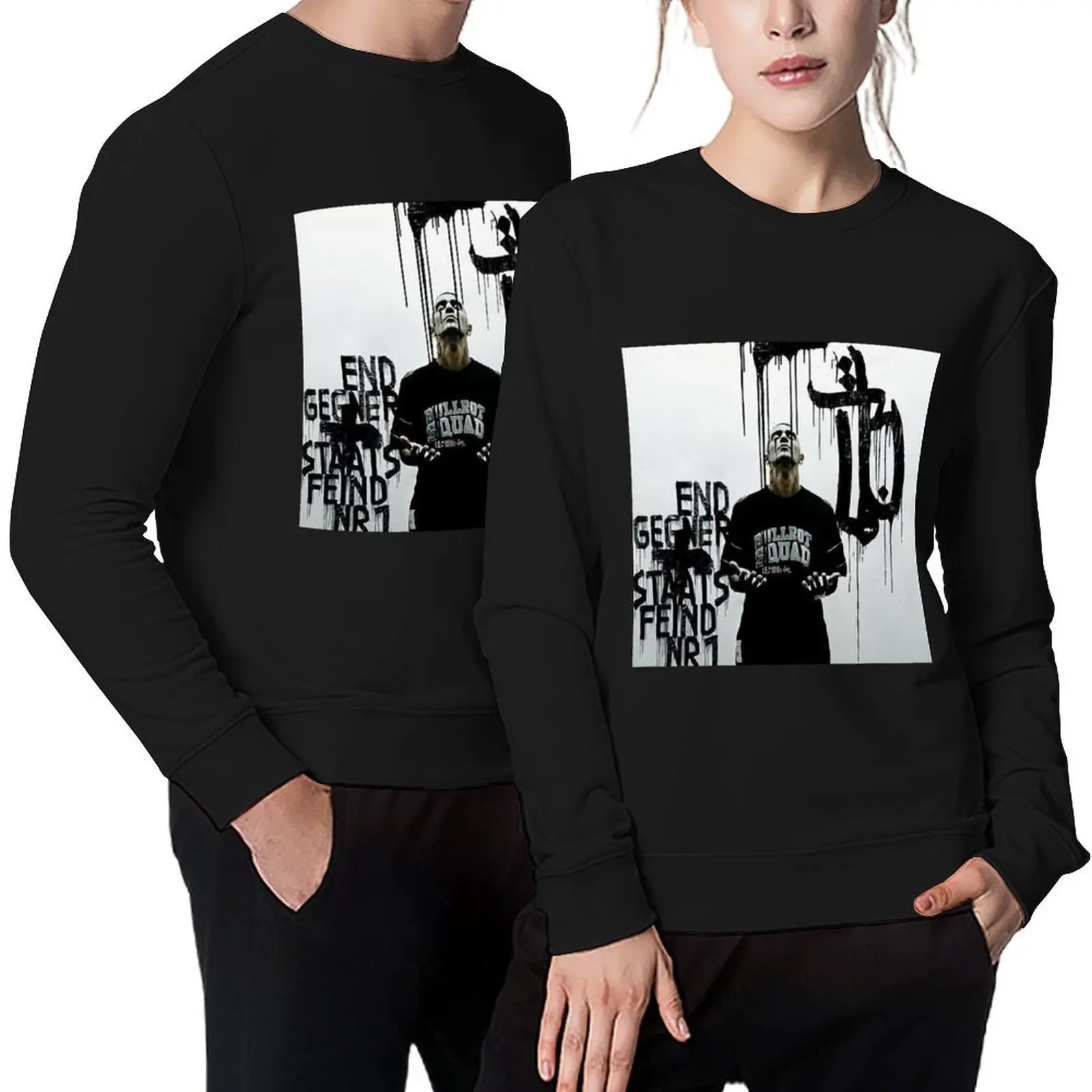 

Bushido - Staatsfeind Nr. 1 album 2005 Pullover male clothes men's clothes korean style clothes new in hoodies & sweat-shirt