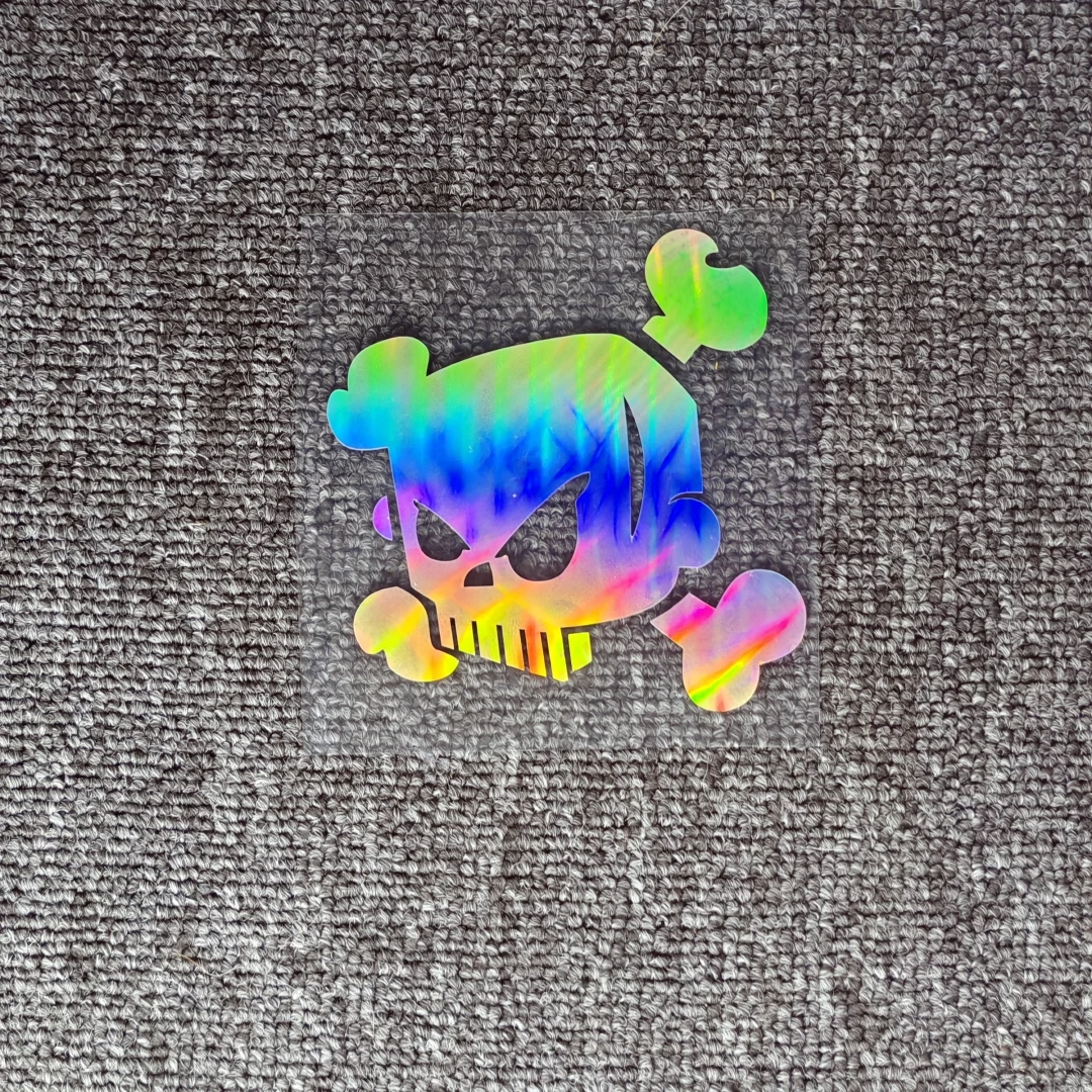 Pegatinas de coche DC Ken Block, calcomanías reflectantes de calaveras para tapa de tanque de combustible, parabrisas, parachoques, maletero, motocicletas, casco, portátil, Ipad D2