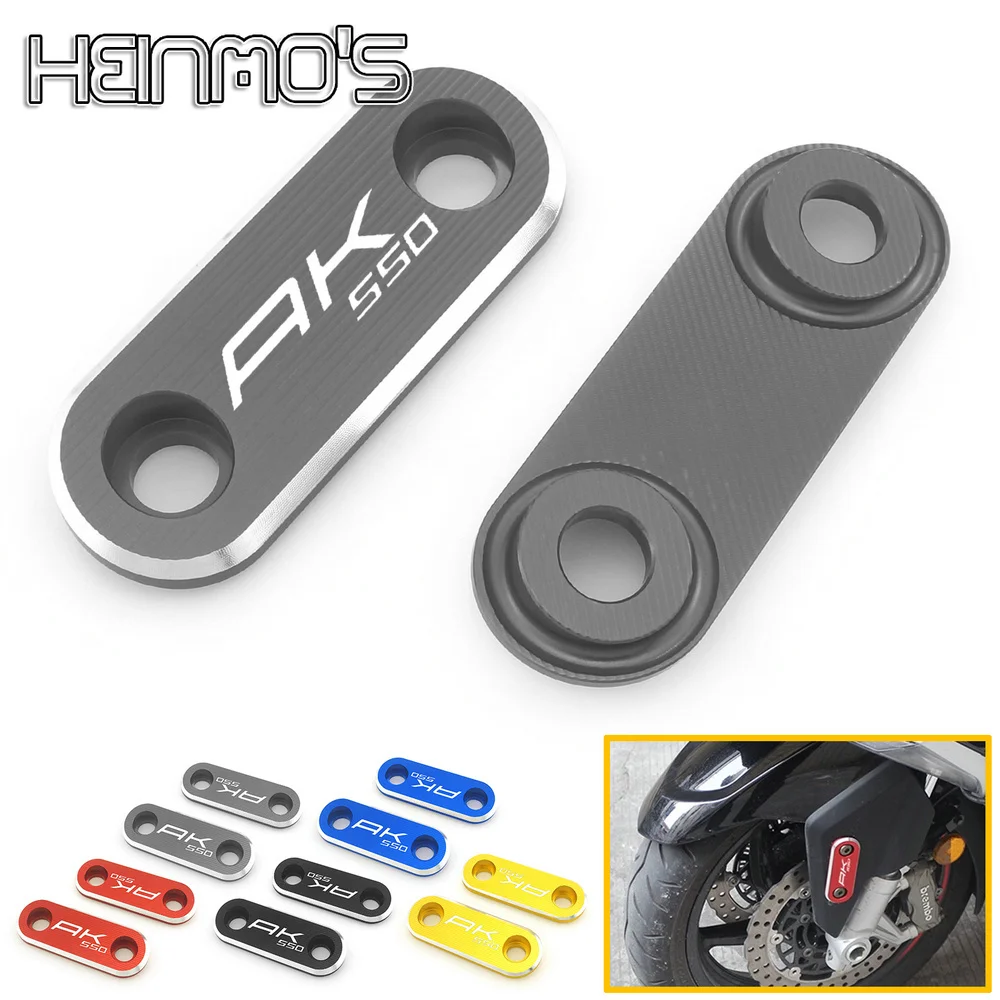 

Motorcycle For KYMCO AK550 AK 550 AK575 2017-2024 2025 CNC Accessories Front Axle Cover Side Plate Decorative Cover