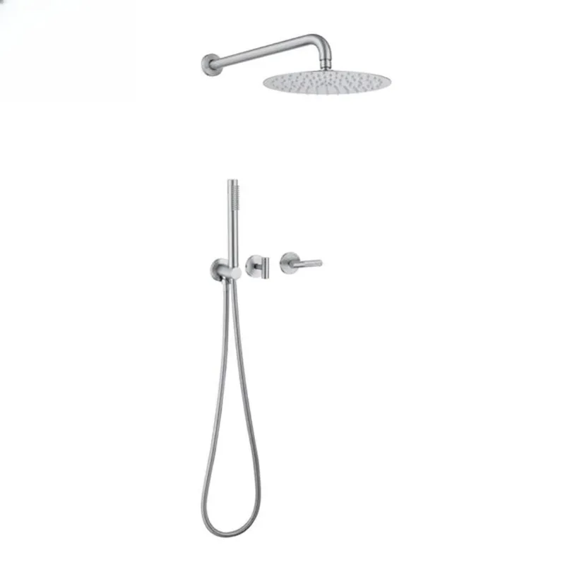

Embedded Concealed Shower Hidden All Copper Jieshi Built-in Wall Shower Set
