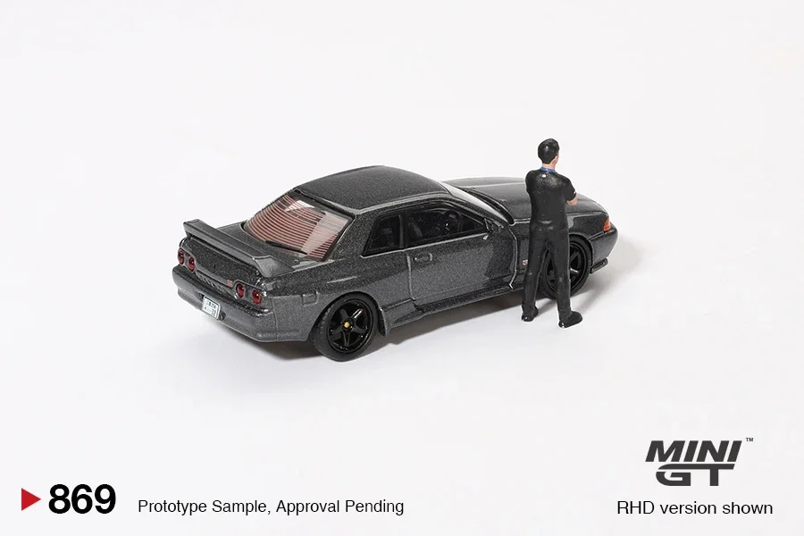 **Pre-order ** MINIGT 1:64 Skyline (R32) Nismo Gunmetal  Diecast Model Car