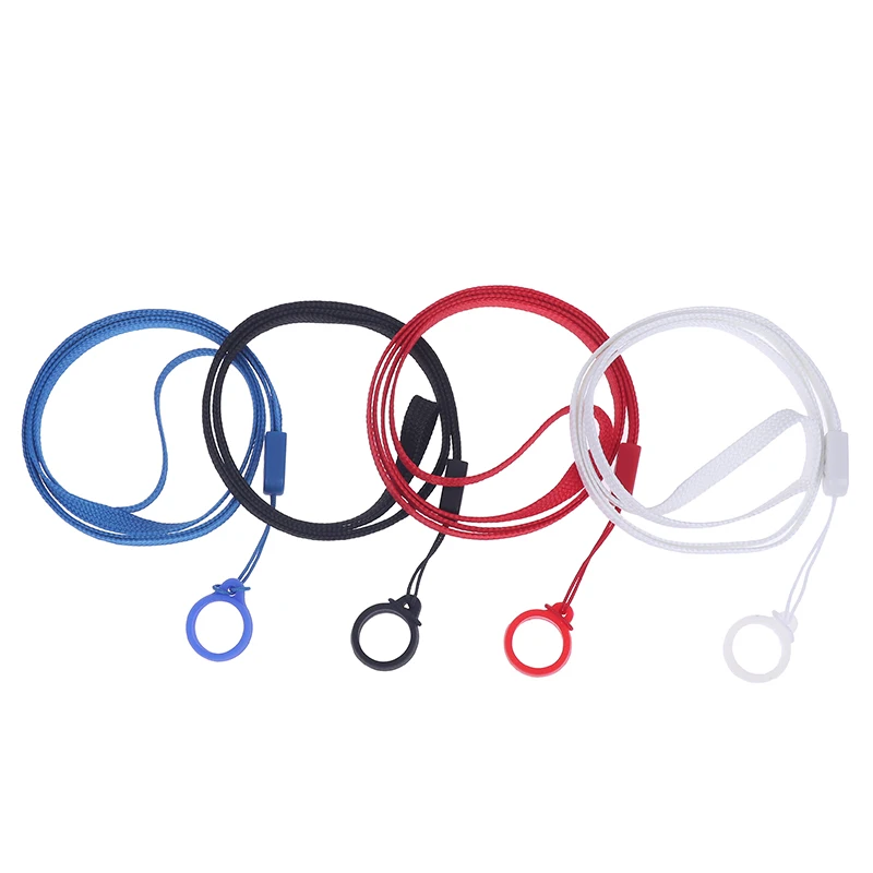 Portable Electronic Cigarette Silicone Ring Lanyard Hanging Anti-drop Rope