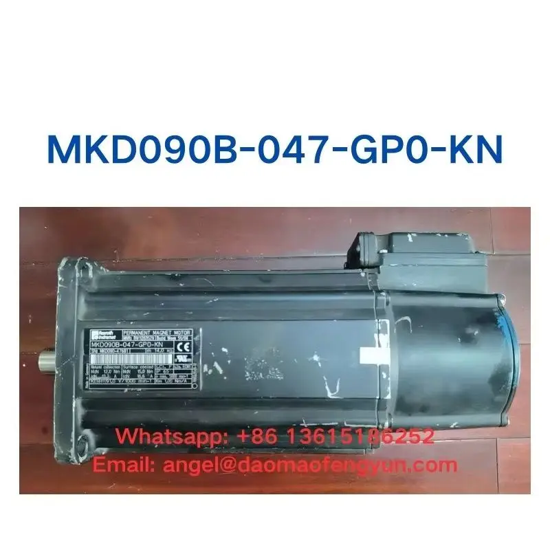 MKD090B-047-GP0-KN used motor, testing function is intact