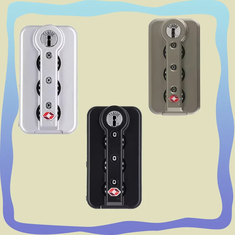 Acessórios para Bagagem Rimowa TSA006, Cadeado de Combinação Original, Acessórios de Substituição para Bagagem, Cadeado de Segurança