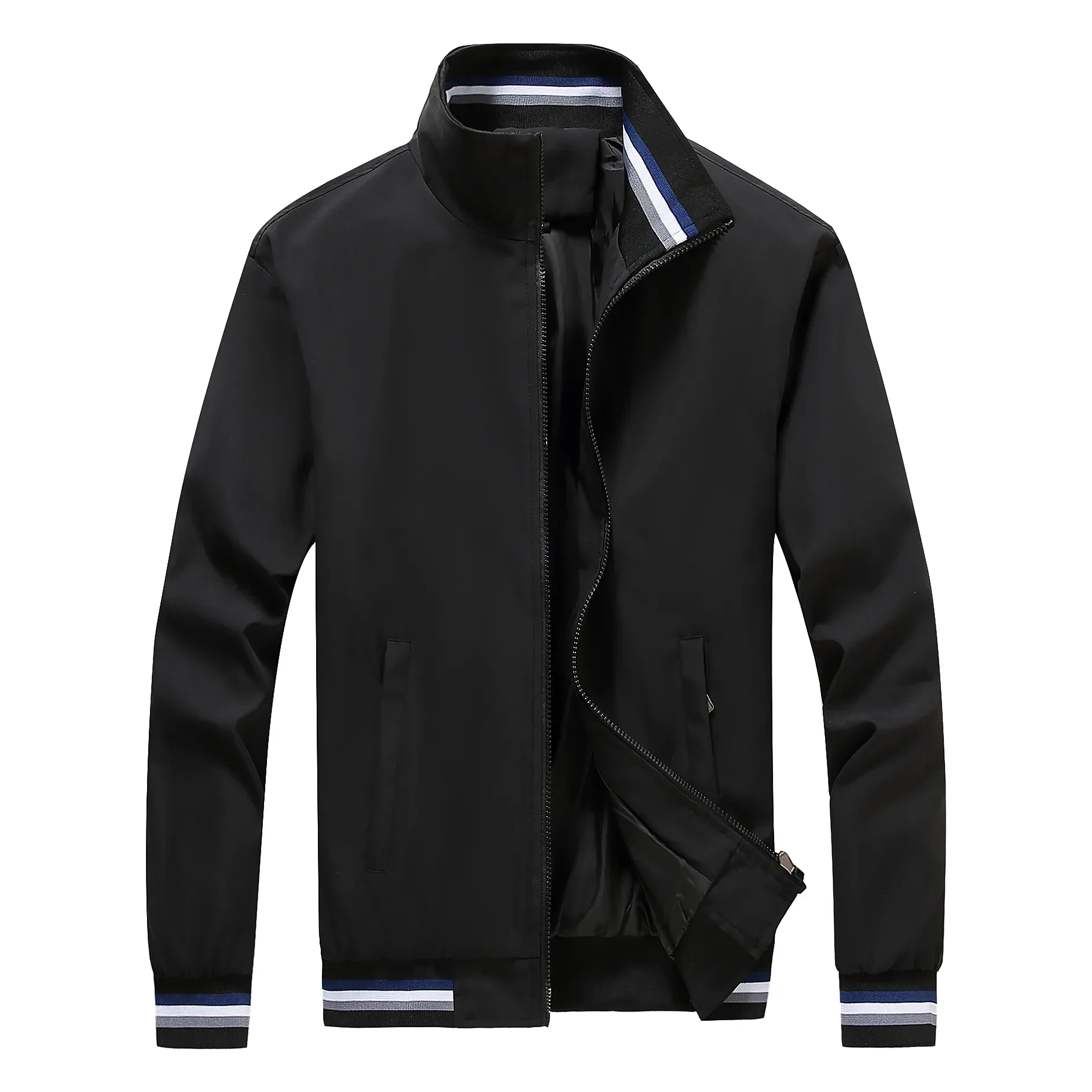 Quality WorkCasual Jacket Men Autumn Outerwear Mandarin Sportswear Mens Jackets for Male Coats spring 2023 New