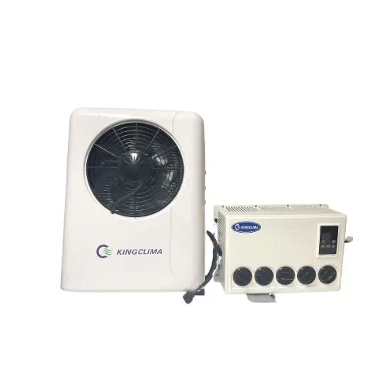 

12v 24v Van RV Car Caravan Cabin Electric Inverter Conditioning Parking Cooler Split Truck Air Conditioner