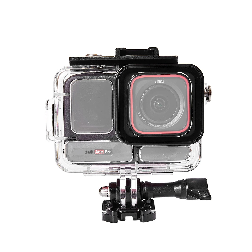 Tauchgehäuse, wasserdichtes Gehäuse, 60 m, schützt Tauchabdeckung, Schutz für Insta360 Ace PRO Pro2 Ace-Pro Action-Kamera-Zubehör – Detail 3