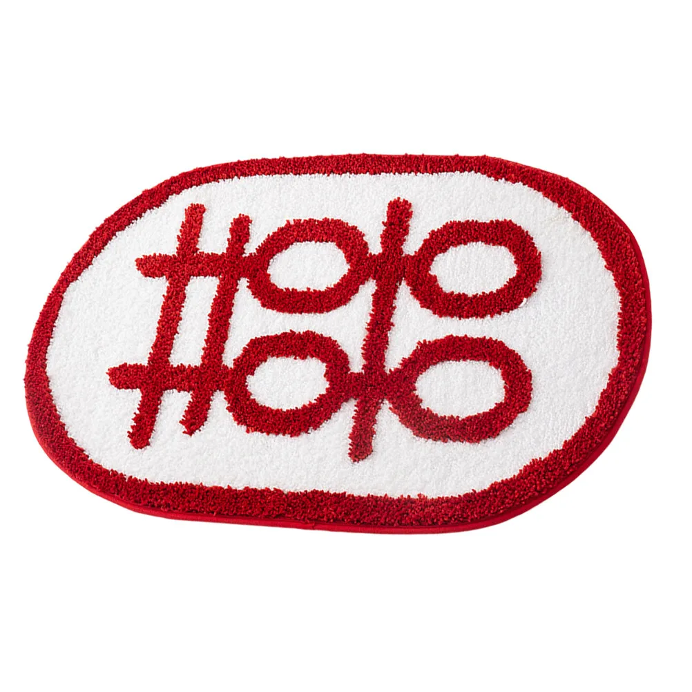 

Absorbent Bathroom Rug Non-Slip Floor Mat for Home Bathroom Shower Use Wedding Style Decorative Bath Mat Water Absorption Pad