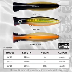 Hunthouse Popper GT – Popper superficie mar