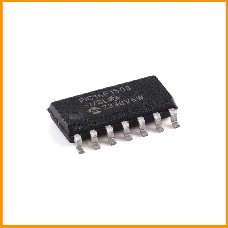 5Pcs/lot  New Original  PIC16F1503-I/SL  PIC16F1503   Microcontroller IC 8-Bit 20MHz 3.5KB (2K x 14) FLASH 14-SOIC