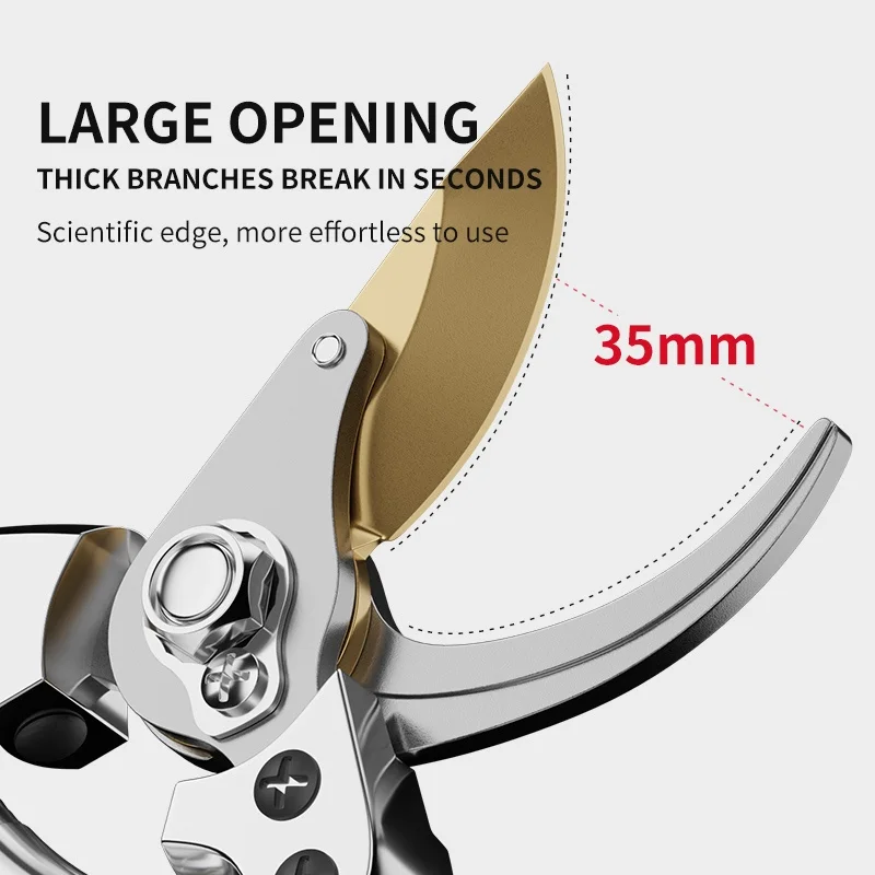 Tree Branch Special Pruning Shears Imported Art Garden Scissors Pruning Flower Picking Tea Leaves God Weapon Flower and Tree She
