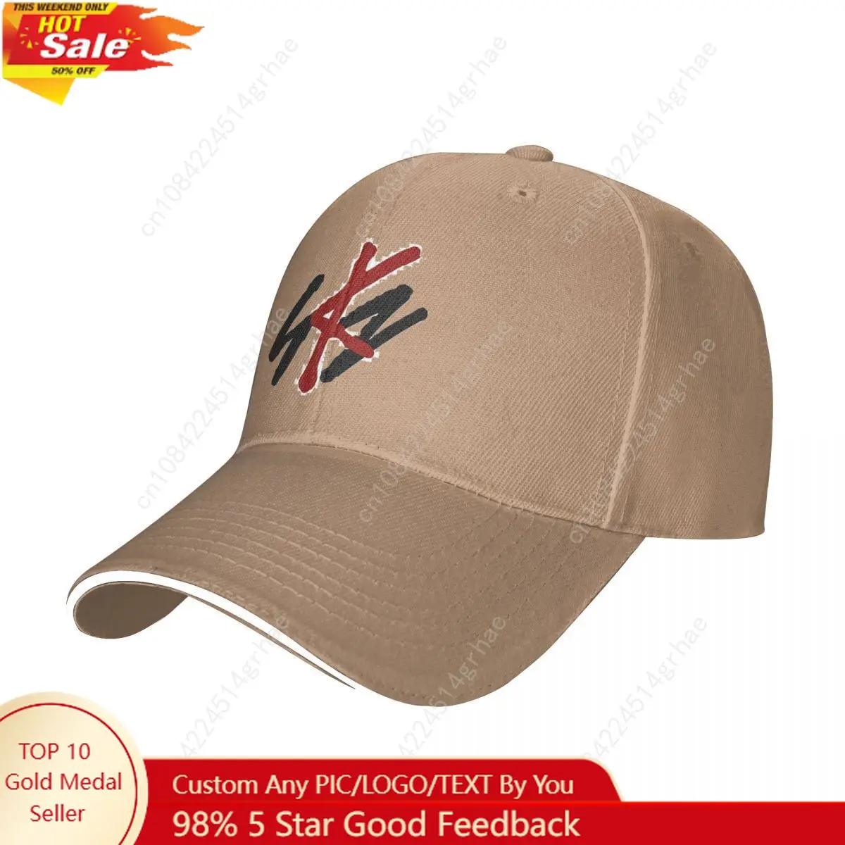 قبعات البيسبول بشعار SKZ الهيب هوب Kpop قبعة ساندويتش الموسيقى الكورية للجنسين نمط تنفس أغطية الرأس هدية السفر #1