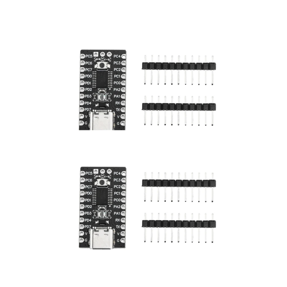 Placa do desenvolvimento com núcleo, módulo do microcontrolador, CH32V003F4P6, processador do RISC-V, TYPE-C, 2KB, SRA, flash 16KB, CH32V003, 2 PCes