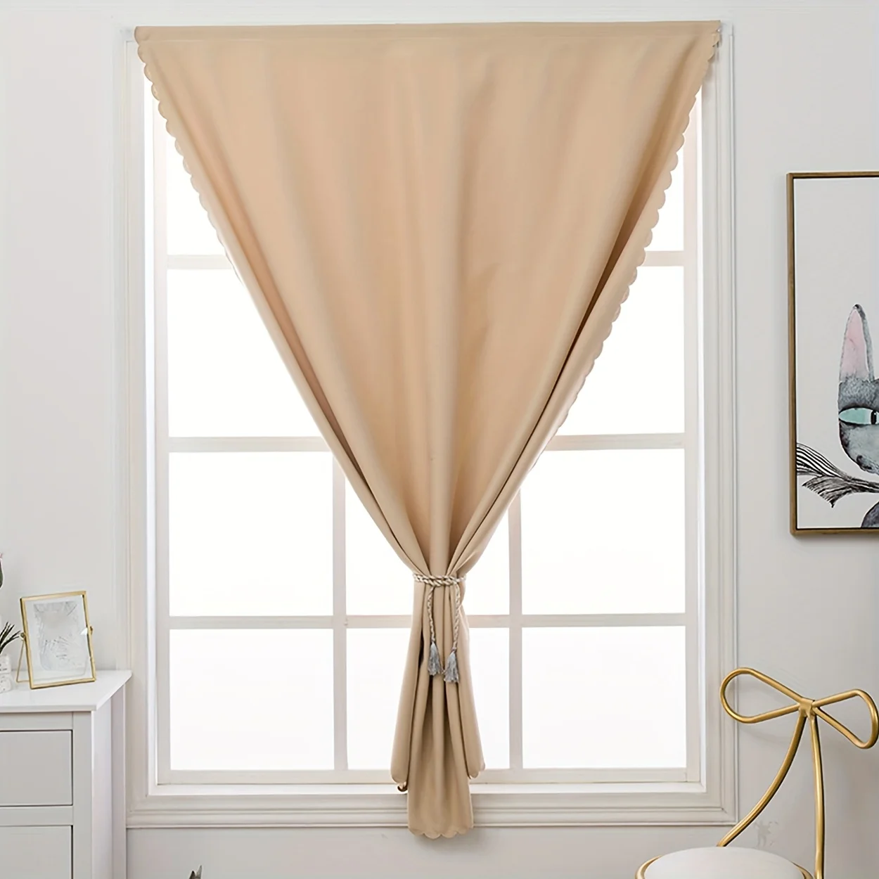 

1Pc Self-Adhesive Portable 100% Blackout Curtains, Punch-Free Sunshade Cloth Suitable for Windows, Door Curtains, Bedrooms, Basement Blackout Curtains - Heat Insulation, Small Dark Black Curtains for Kitchen Rooms, Available for All Seasons