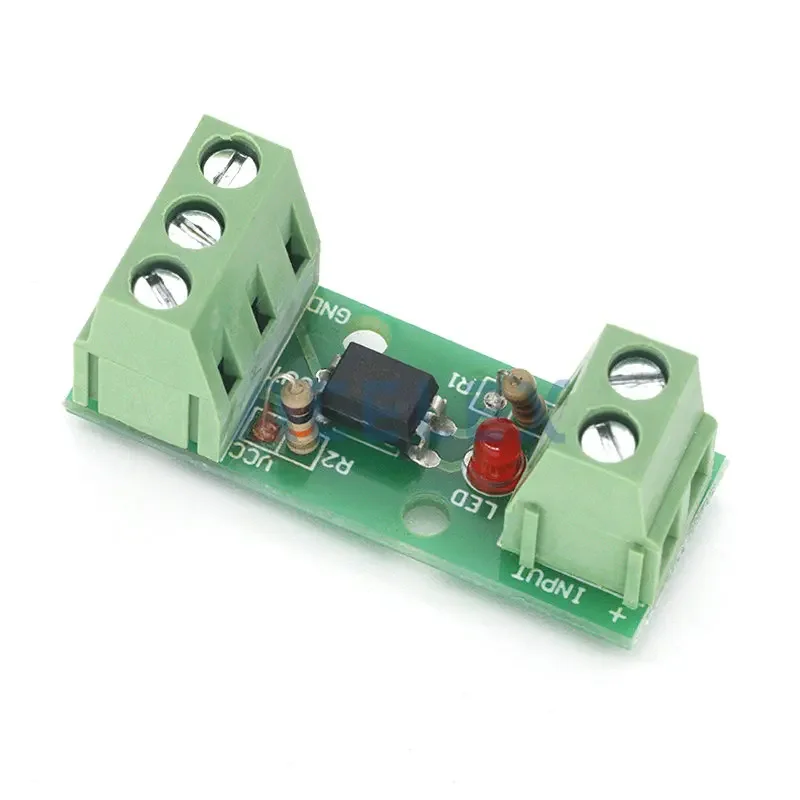 1 Channel Way Optocoupler Isolation Module PC817 EL817 3V-5V 12V 24V Photoelectric Isolator Rail Holder PLC Drive Motor Board