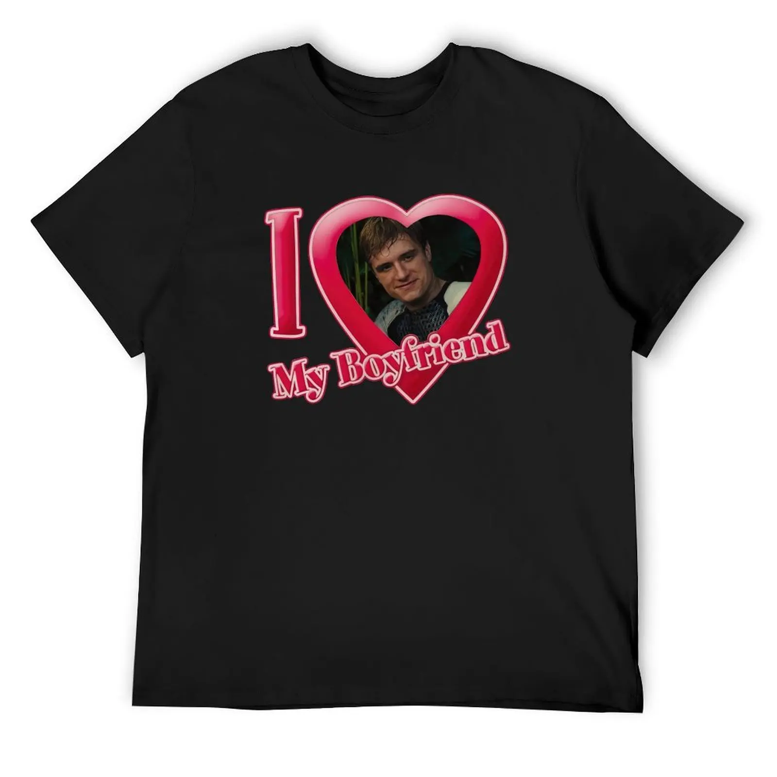 

I Love Josh Hutcherson T-Shirt baggy shirts aesthetic clothes shirts graphic tee street wear workout shirts for men