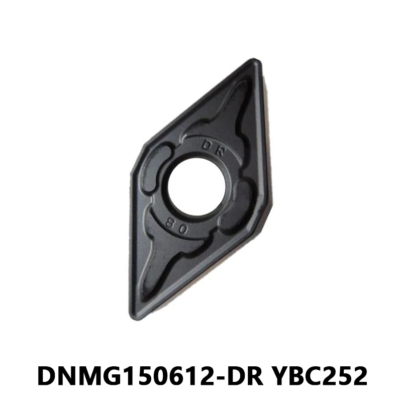 

High Quality DNMG150612-DR YBC252 Carbide Inserts DNMG 150612 DR Lathe Turning Cutting External Turning Tool Metal Turning Parts