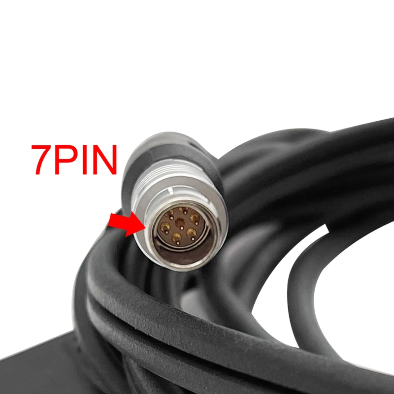 A00630+A00400 EXTERNAL POWER CABLE WITH ALLIGATOR CLIPS, For TRIMBLE AND TOPCON GPS TO PDL HPB