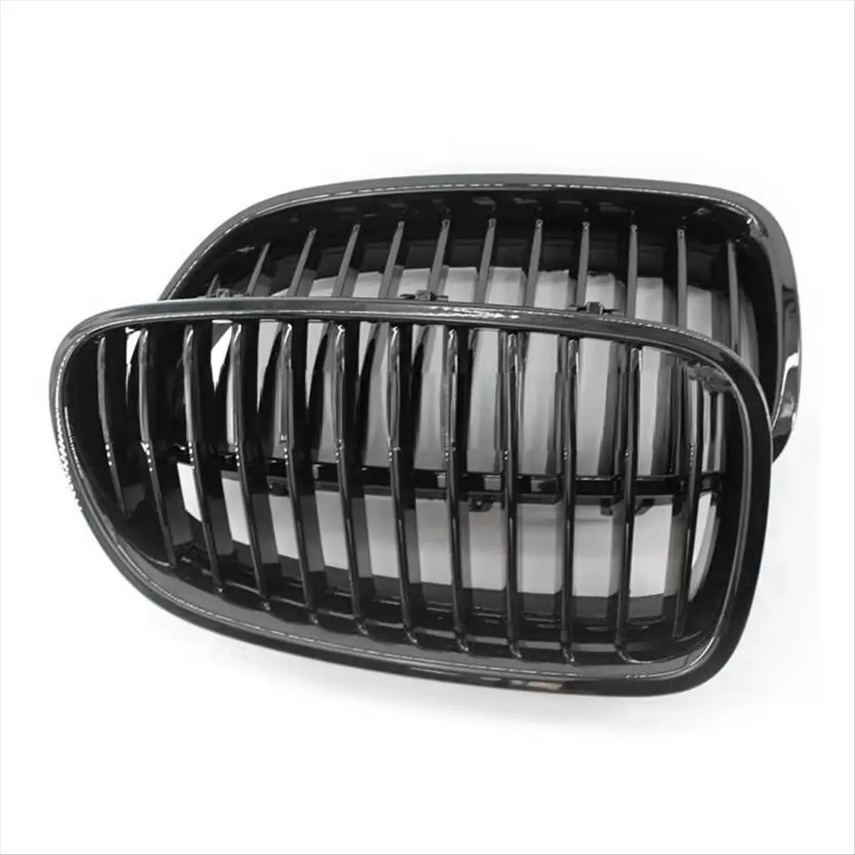 Super Sale Bright Black Grille Modified Front Grille 51137261356 51137261355 for BMW 5 Series F10 F18 528i 530i 535i 2010-2016