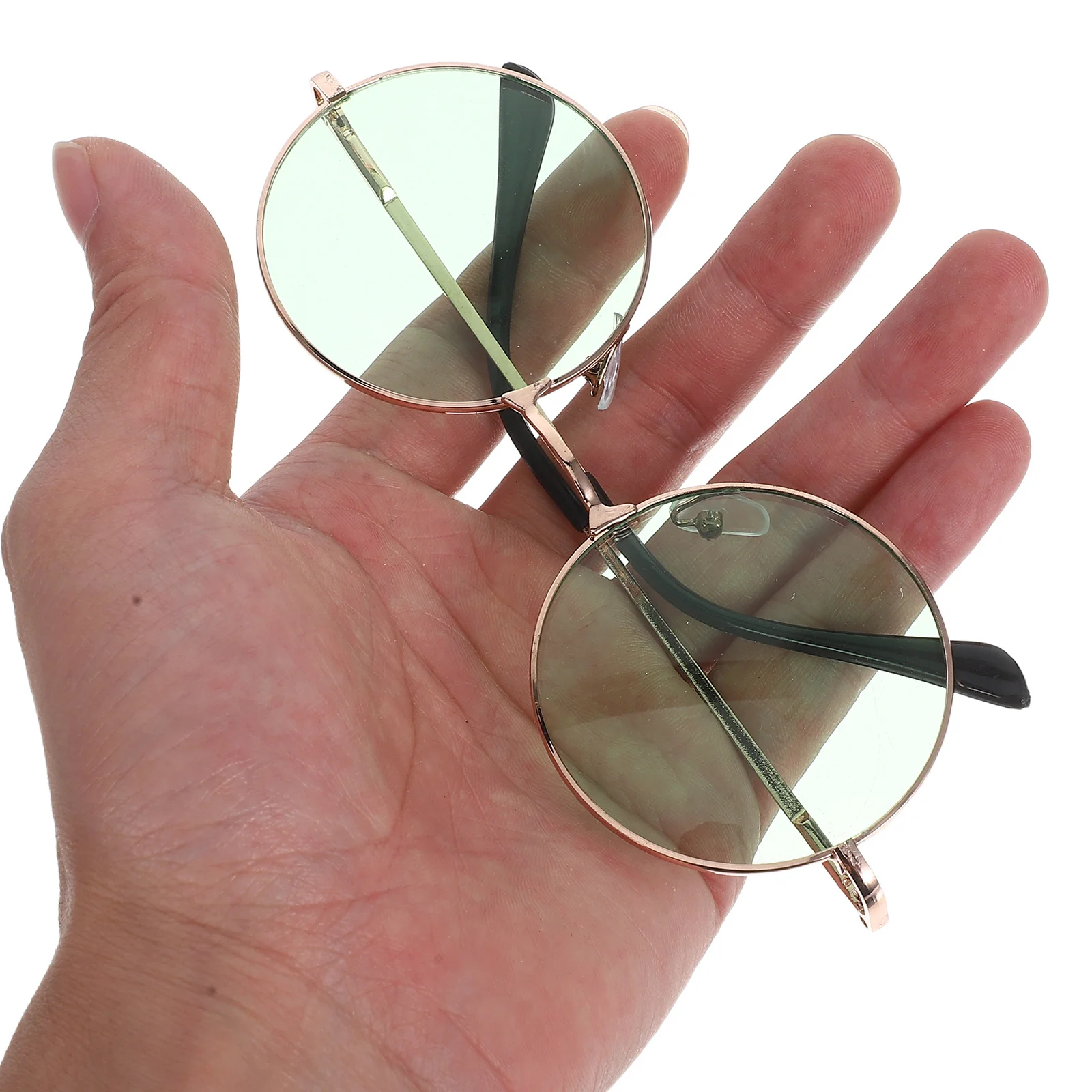 

Colored Round Oversized Sunglasses Uv400 Protection Retro Style Lightweight Plastic Frame for Men Women Perfect for Outdoor Sun