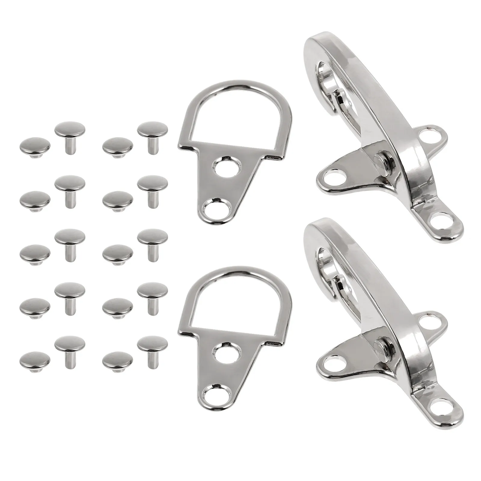 

1 пара авиационных пряжек премиум-класса из металла, легко заменяемые, многофункциональные, для ремней, для шитья, декоративные кнопки