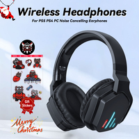 ONIKUMA Wireless Gaming HeadsetNoise Cancelling Earphone Headset Gaming Headphone With Microphone RGB B60  For PS5 PS4 PC Mac