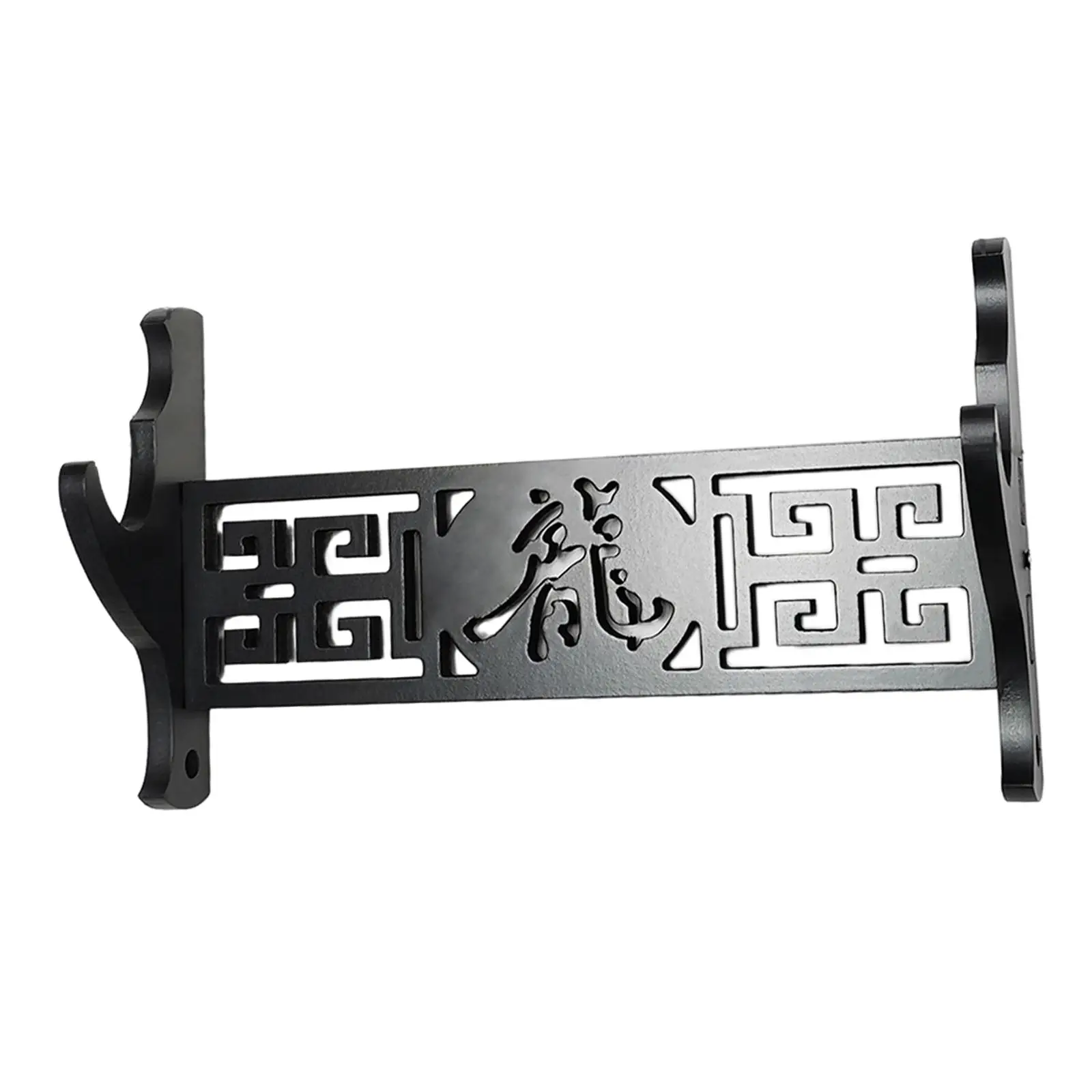 Samurai Sword Bracket Holder Wall Mounted for Japanese Sword Multifunctional