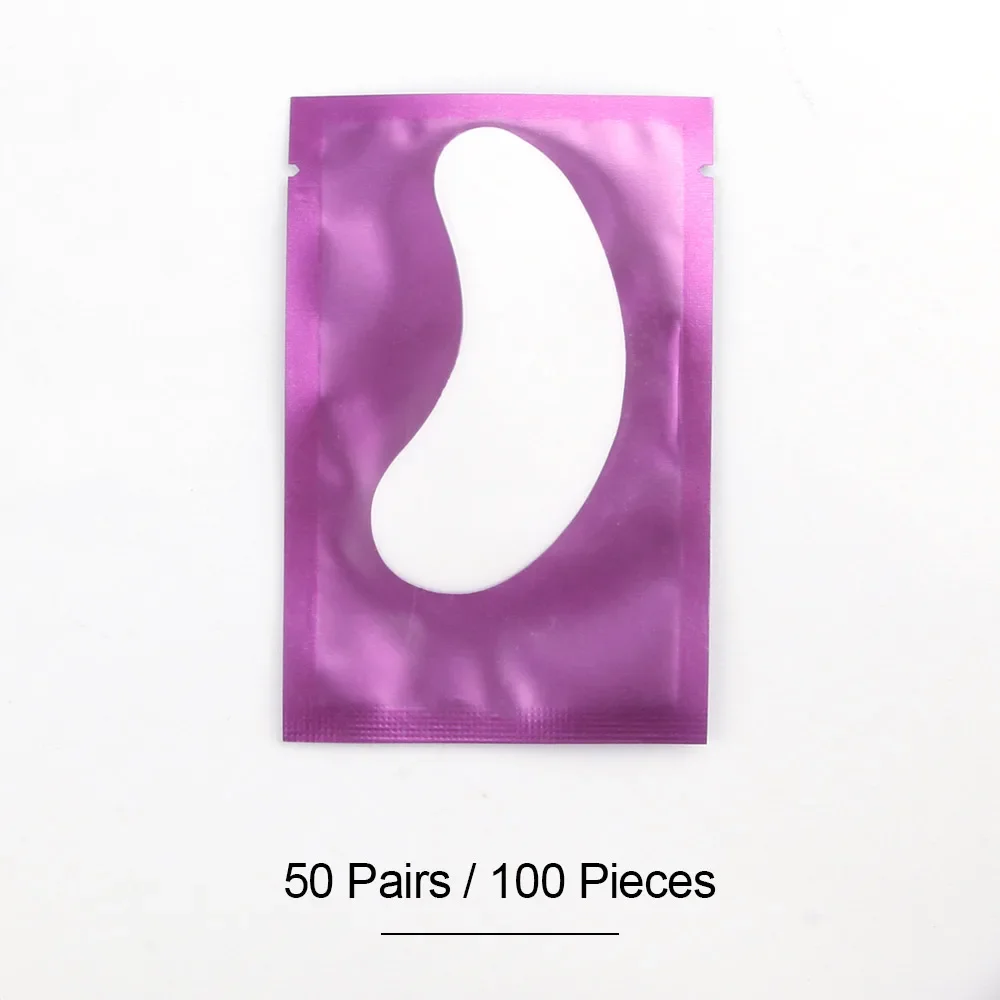 50/100pairs Wimpern Für Wimpern Extensions Augen Pads Kissen Einweg Patch Unter Wimpern Tipps Lint Kostenloser Aufkleber Wraps make-up