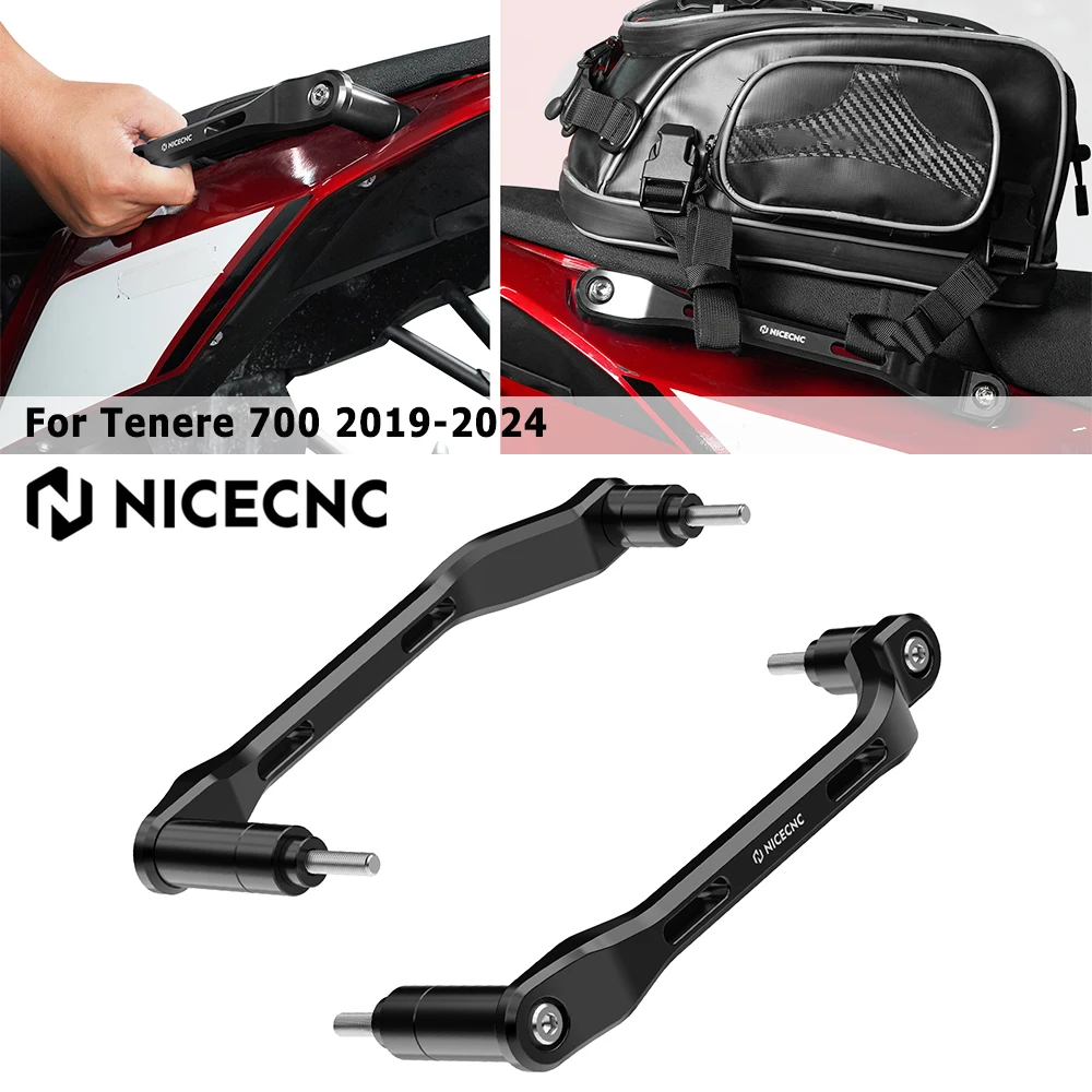 

NICECNC For Yamaha Tenere 700 2019-2024 Passenger Handle Rear Grab For Yamaha Tenere 700 World Raid Accessories T700 XTZ700