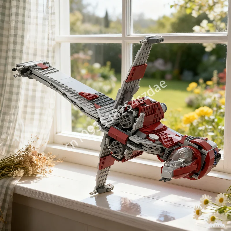 

524 шт. MOC B Wing Mark II Starfighter Star Battle Модель Рождественские подарки Строительные блоки Строительство DIY Креативная кирпичная игрушка для детей