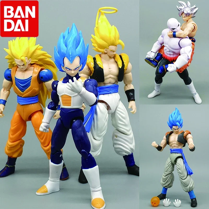 Anime Dragon Ball Z Goku Vegeta Figure about  17CM PVC Action Figures Collection Model Toys Gifts Articular Mobility