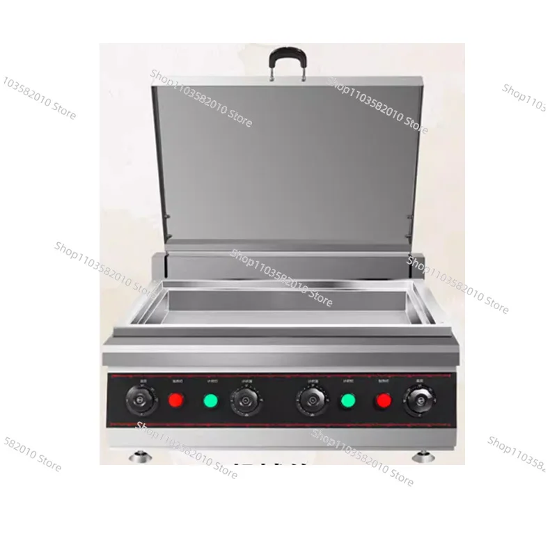 

Commercial 5000W Electric Gyoza Dumpling Fryer, Single/Double Pot Griddle Pan Machine for Restaurant