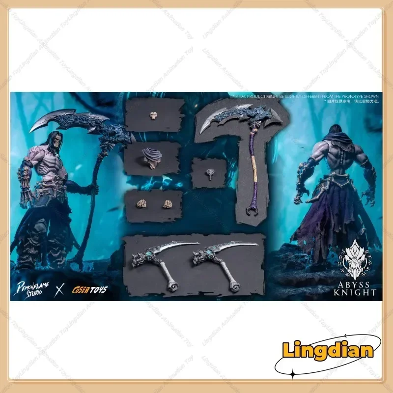 In stock  xCOSERTOYS 1/12 Darksiders Abyss Knight Animation Model Toy Action Figure Toy Collection Gift