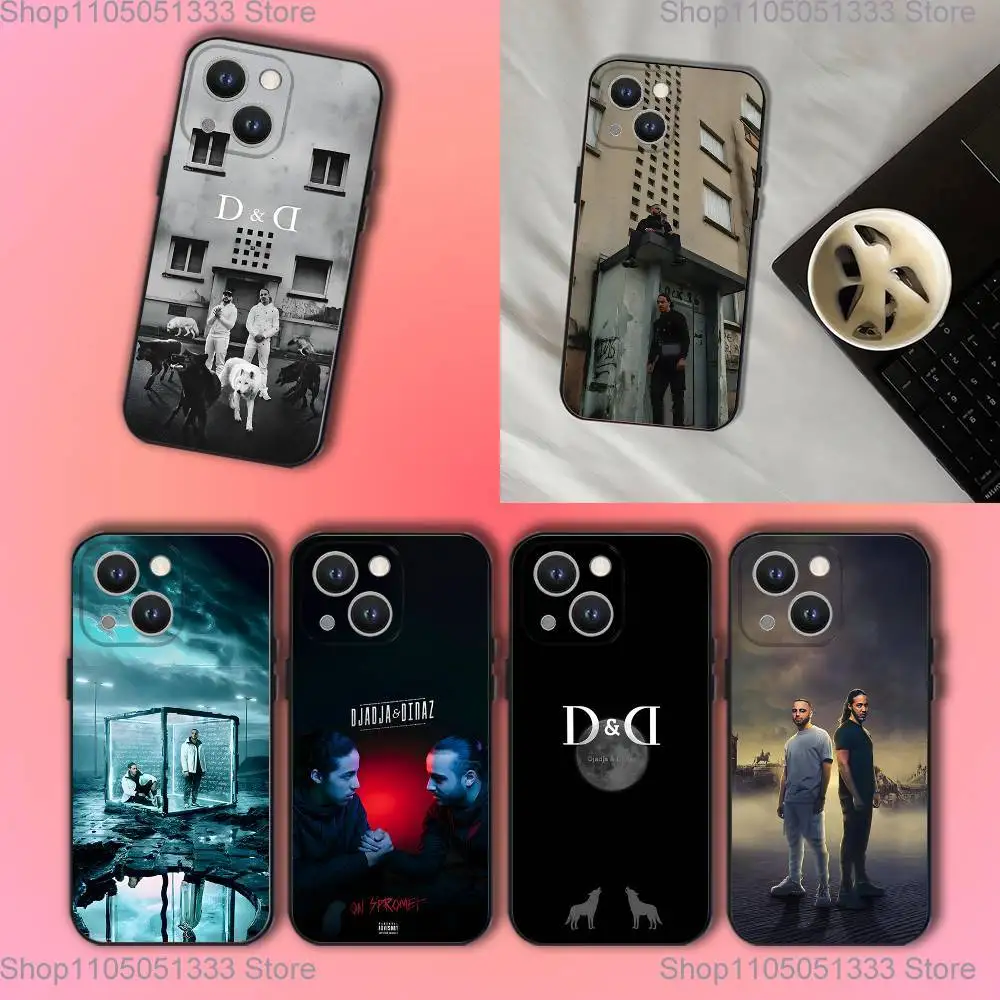 

Djadja D_Dinaz On s promet Phone Case For iPhone 16,15,14,13,12,11,Pro,XS,Max,XR,Plus,E,SE4,Mini Black Soft Cover