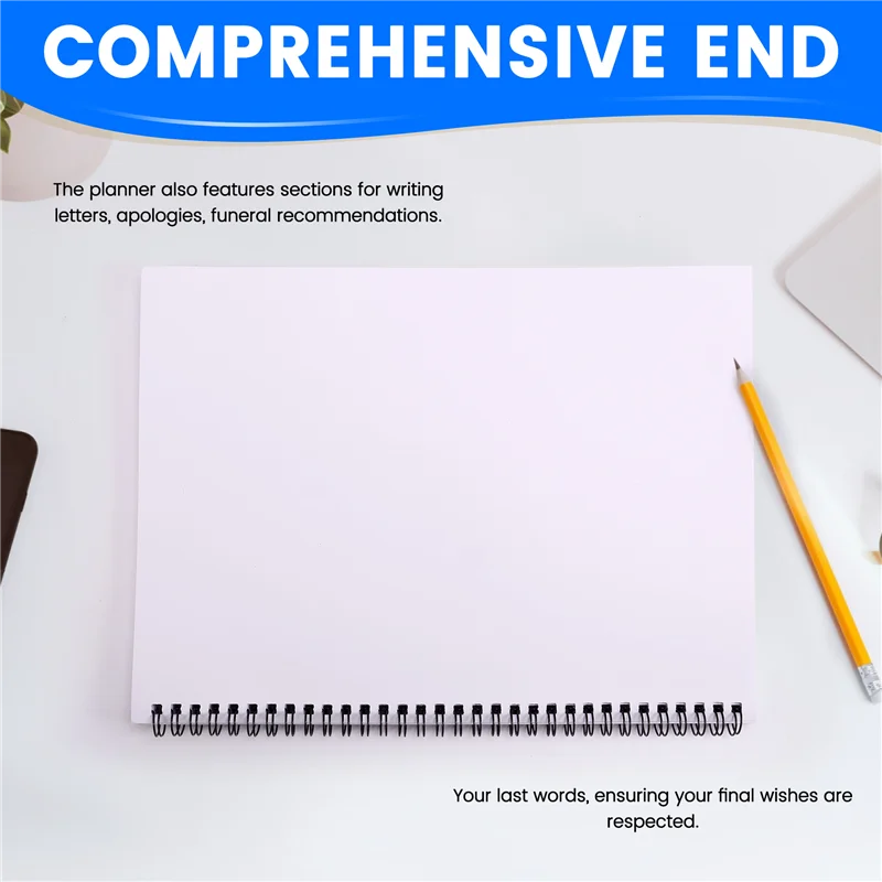 مضحك Sh-T I'm Dead End of Life Planner، مخطط نهاية الحياة، I'm Dead Now What Book Planner، ترتيبات نهائية موجهة #4