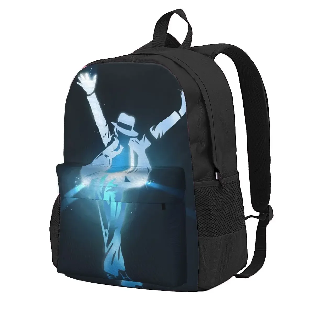 Michael Jackson Musicians Singers Dancers Student Backpack School Bag for Boys Girls Fashion Bookbag Shoulder Bags