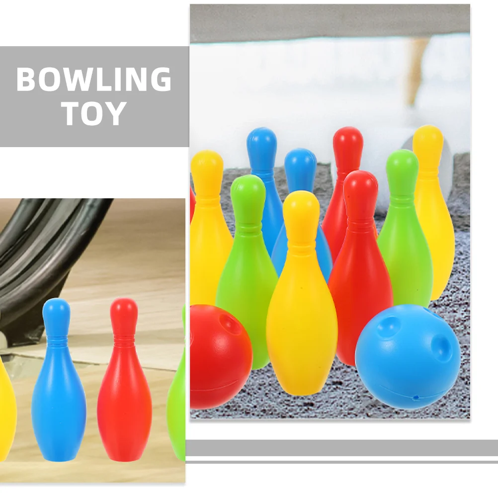 Bowling Ball Toy outside Toys for Kids Games Indoor Box Children Pe Toddler Outdoor