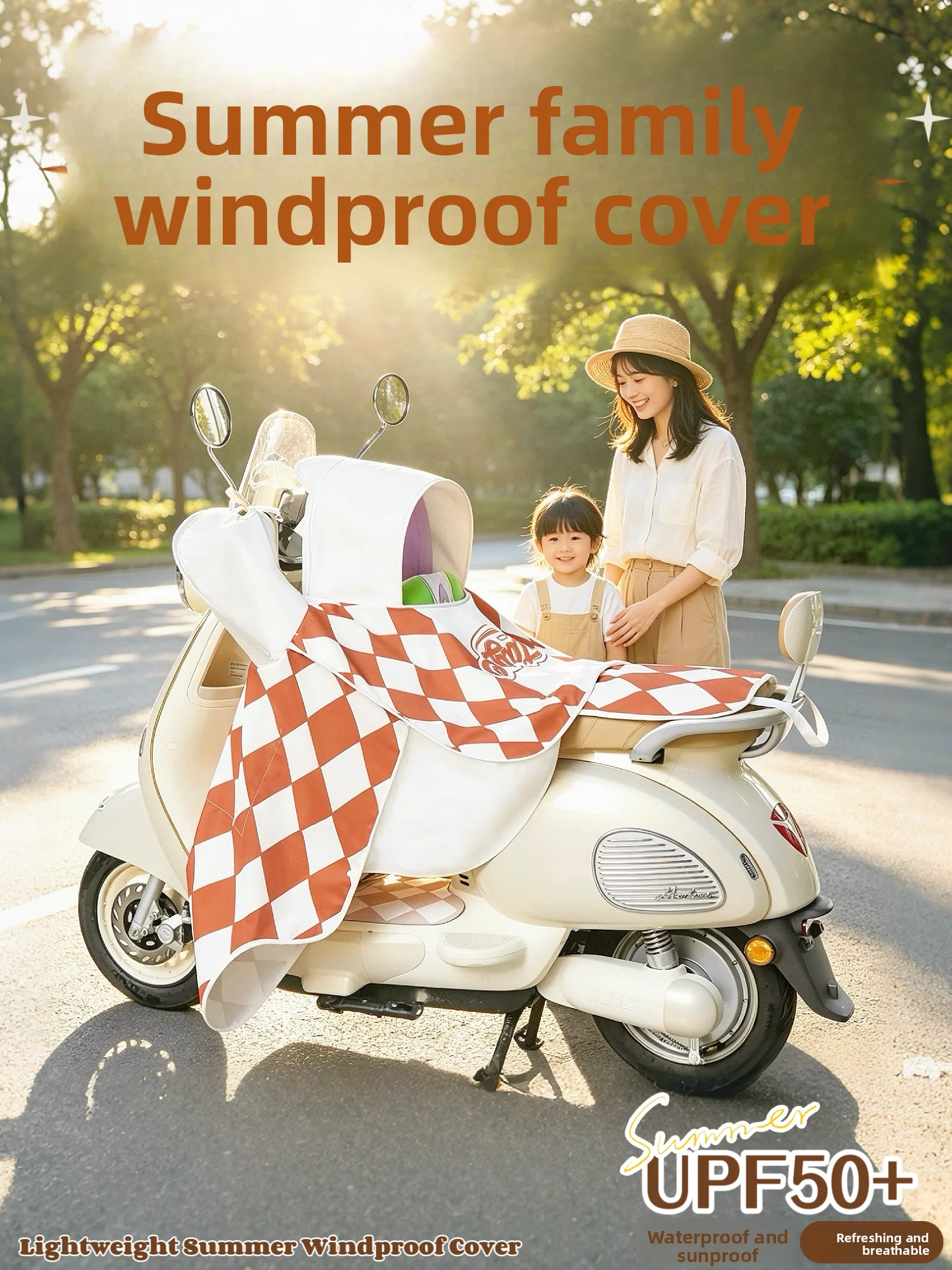 modern-bright-yadea-motorcycle-windshield-cover-thin-waterproof-sun-protection-parent-child-vehicle-accessories