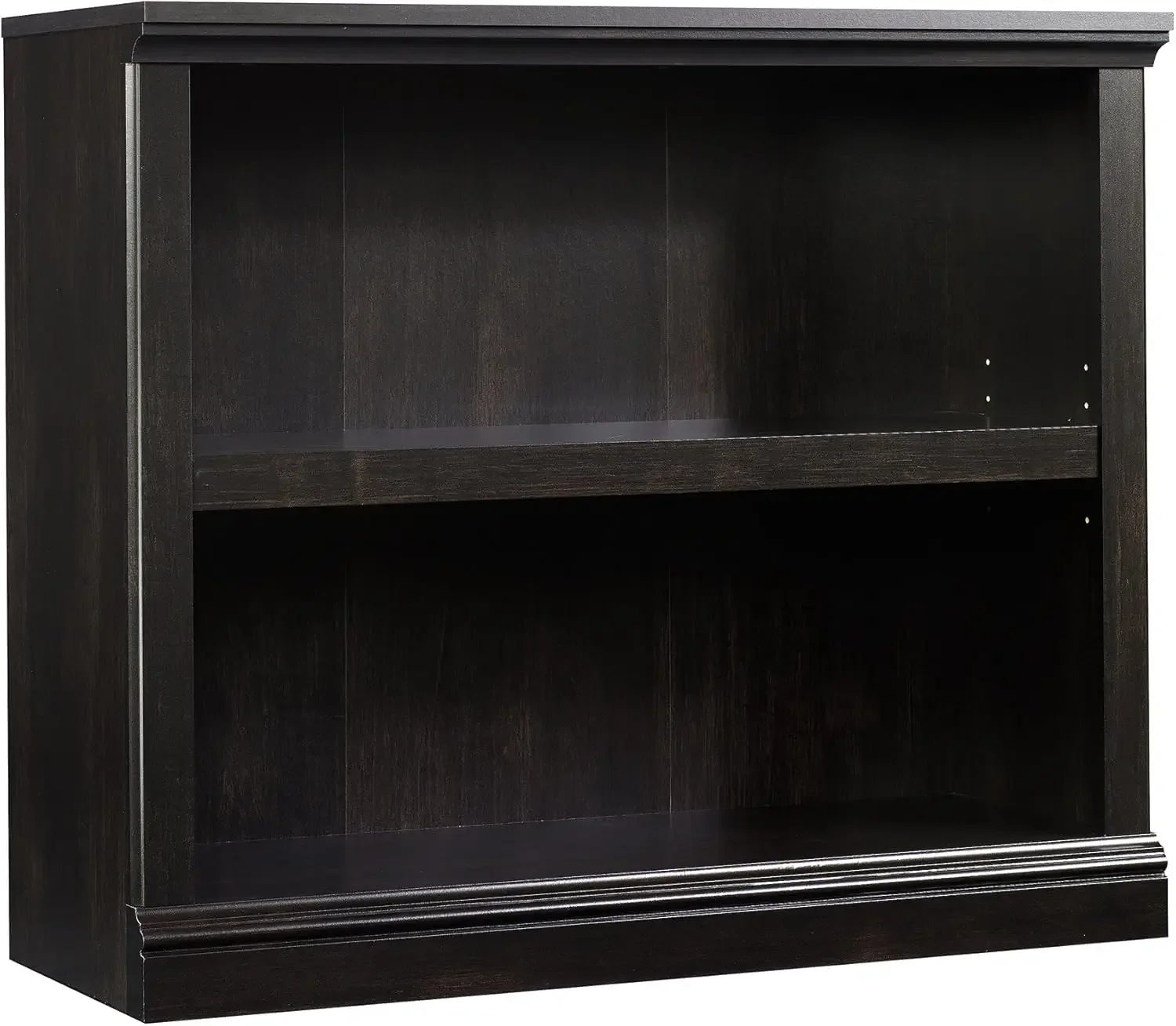 Miscellaneous Storage 2-Shelf Bookcase/ book shelf, Estate Black finish